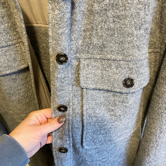 Frank & Oak Wool Shacket - Picture 3 of 6